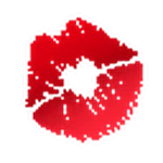 kiss mark