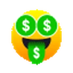 money mouth face