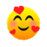 smiling face with hearts