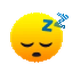 sleeping face