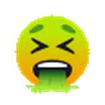 face vomiting