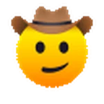 cowboy hat face