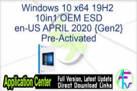 Windows 10 X86 2004 10in1 OEM ESD en-US MAY 2020 {Gen2}