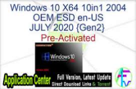 Windows 10 X64 Pro VL 1909 OEM ESD en-US JULY 2020 {Gen2}