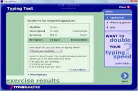 TypingMaster Typing Test