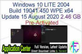 Windows 10 LITE x64 Version 2004 Build 19041.487 - 