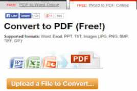 Free Word to PDF Converter