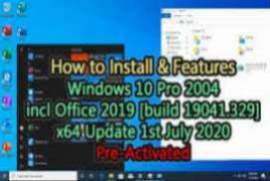 Windows 10 Pro X64 incl Office 2019 en-US APRIL 2020 {Gen2}