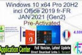 Windows 10 X64 Pro incl Office 2019 en-US FEB 2021 {Gen2}